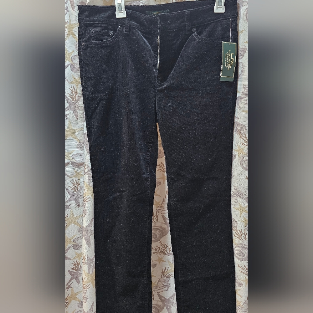 Ralph Lauren Black Corduroy Jeans
